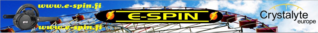 E-spin sähköpyörä muunnossarjat